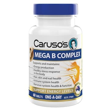 Carusos Mega B Complex 60 Tablets