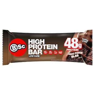 BSc High Protein Low Carb Bar Choc Fudge Box 12 x 92g