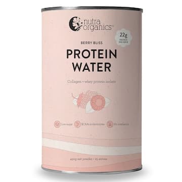 Nutra Organics Protein Water Berry Bliss 450g