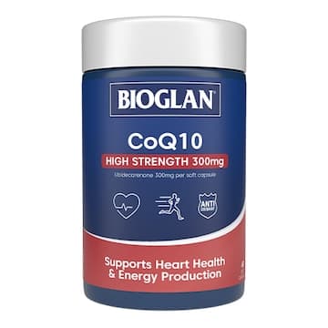 Bioglan High Strength COQ10 300mg 60 Capsules